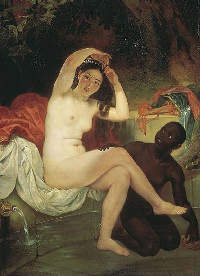 Karl Briullov Bathsheba oil painting image